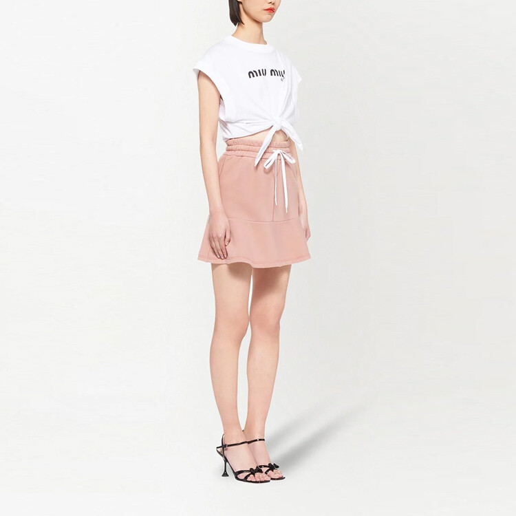 Юбка Miu Miu, розовый — фото 4