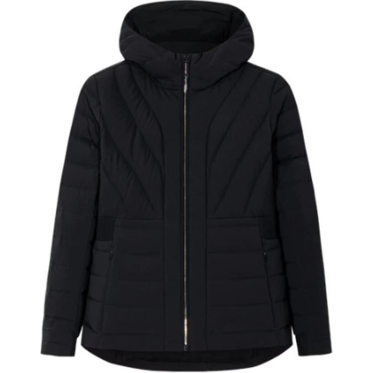 

ANTA Чемпион Всепогодная серия Пуховик Женский Базовый черный, Basic Black