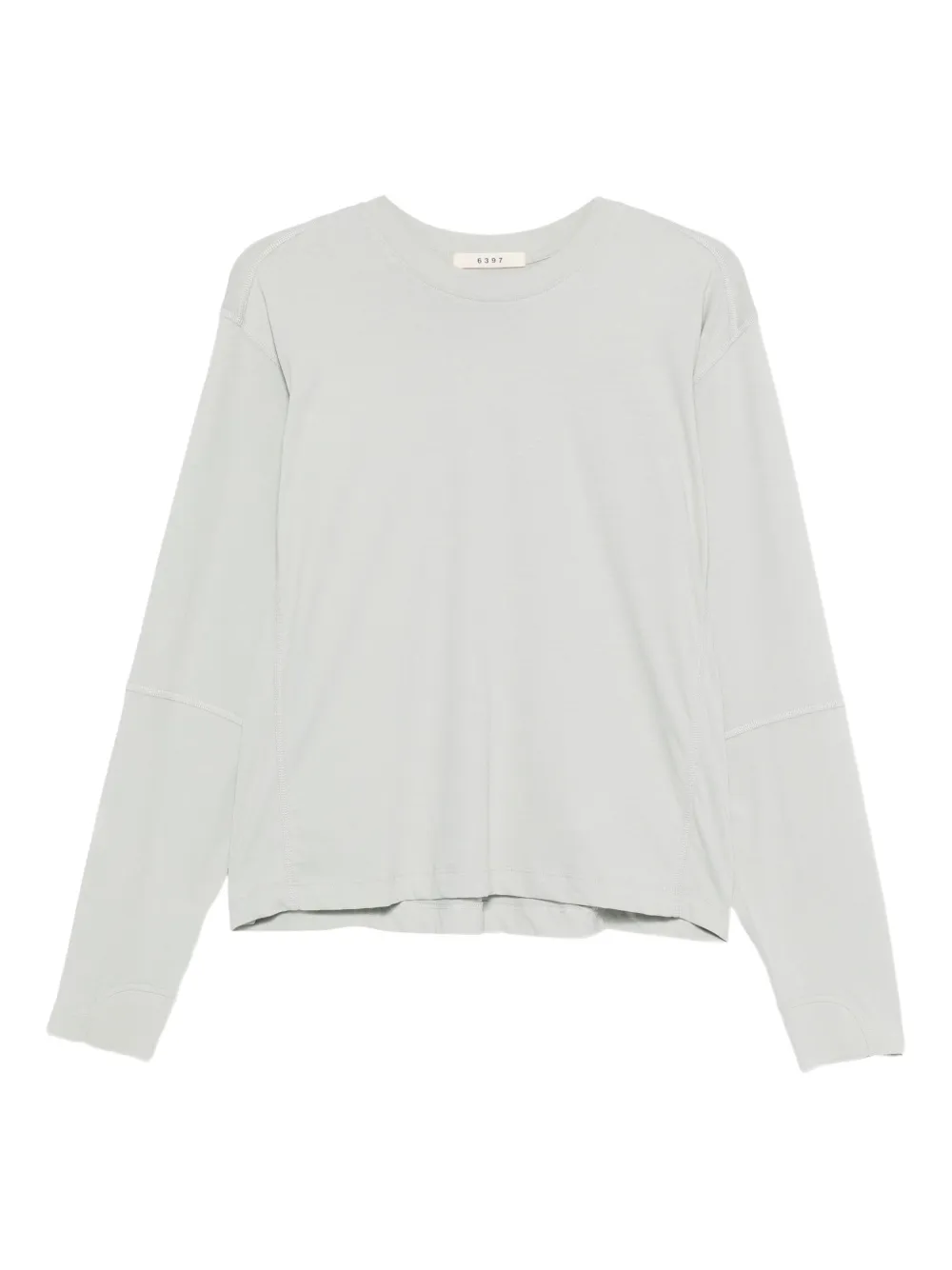 

Хлопковая футболка с длинными рукавами 6397, синий