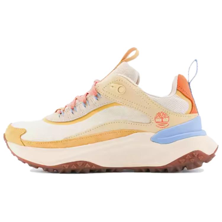 

Timberland Женские противоскользящие износостойкие низкие треккинговые ботинки Greenstride Motion, цвет экрю