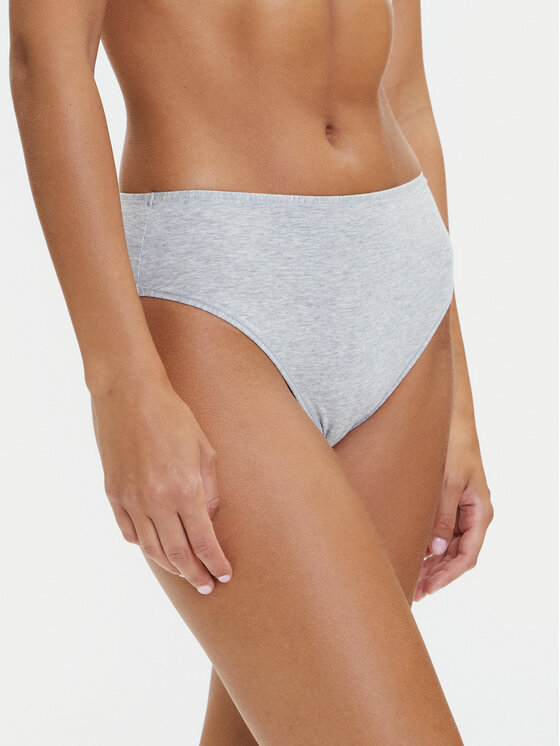 

Классические женские трусы с высокой талией 302033 Hunkemöller, серый