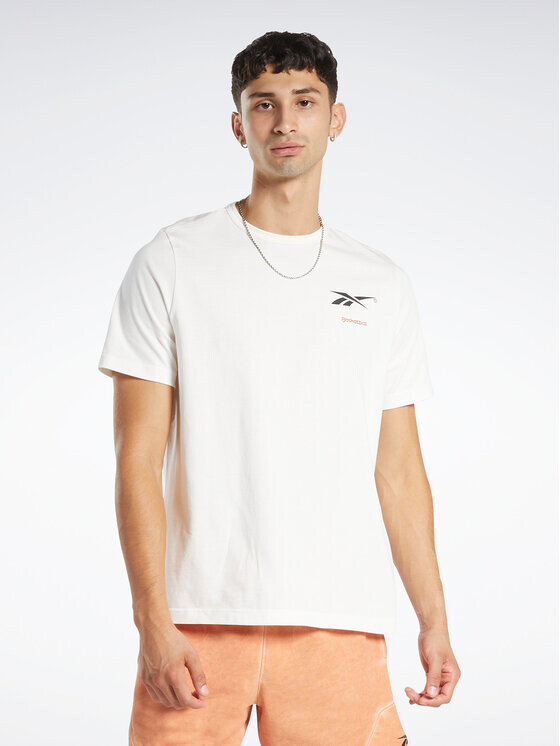 

Футболка свободного кроя Reebok, белый