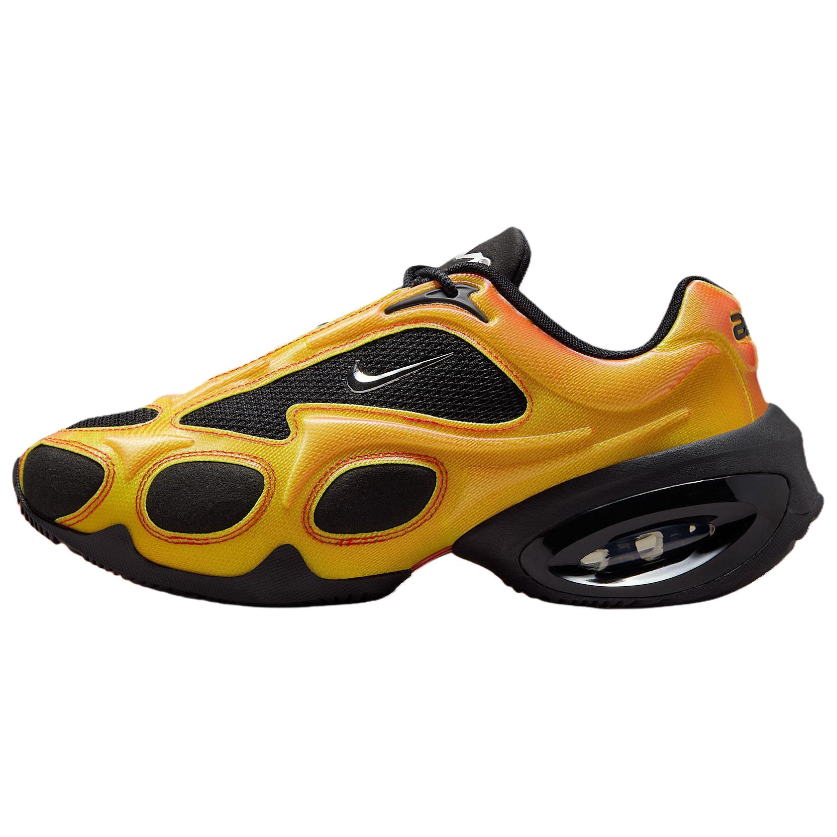 Кроссовки Air Max Muse с низким верхом, устойчивые к истиранию, унисекс, желто-черные Nike, Yellow Black