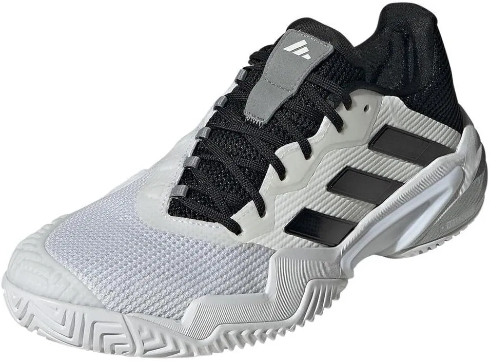 Кроссовки теннисные Adidas Barricade 13, White/Black/Grey