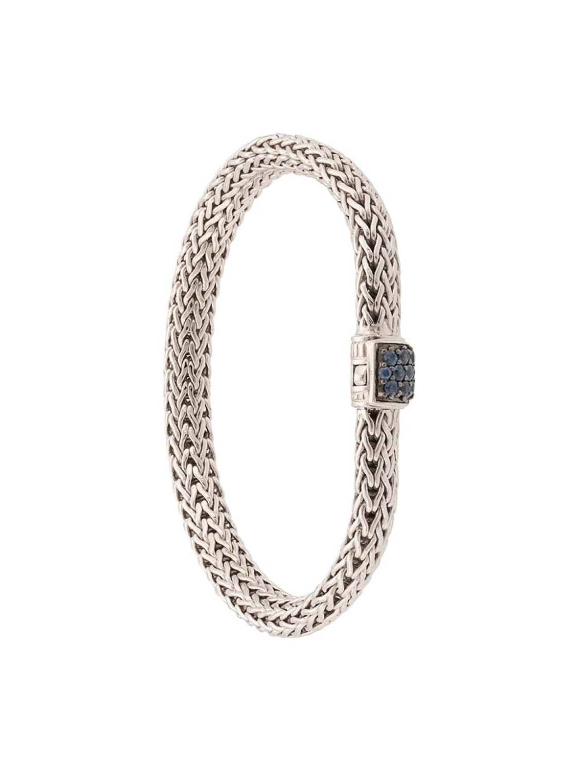 

Серебряный браслет Classic Chain с сапфирами (6.5 мм) John Hardy