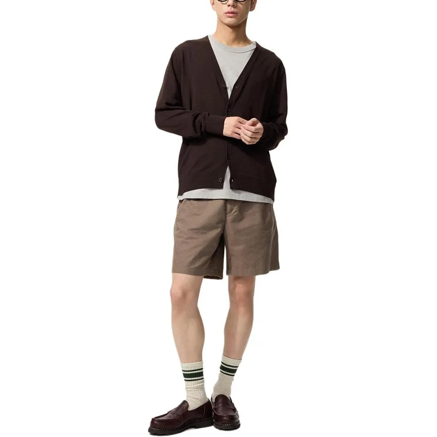 Шорты Casual SS26 UNIQLO, chestnut
