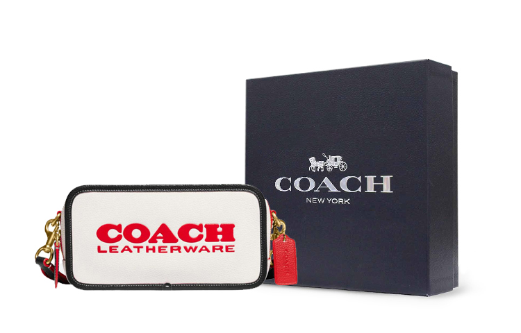 

COACH Сумка через плечо Kia Natural Pebbled Leather Camera Bag