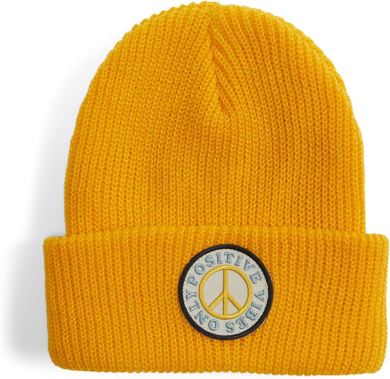

Шапка Tiny Whales Positive Vibes Beanie, цвет Vintage Gold