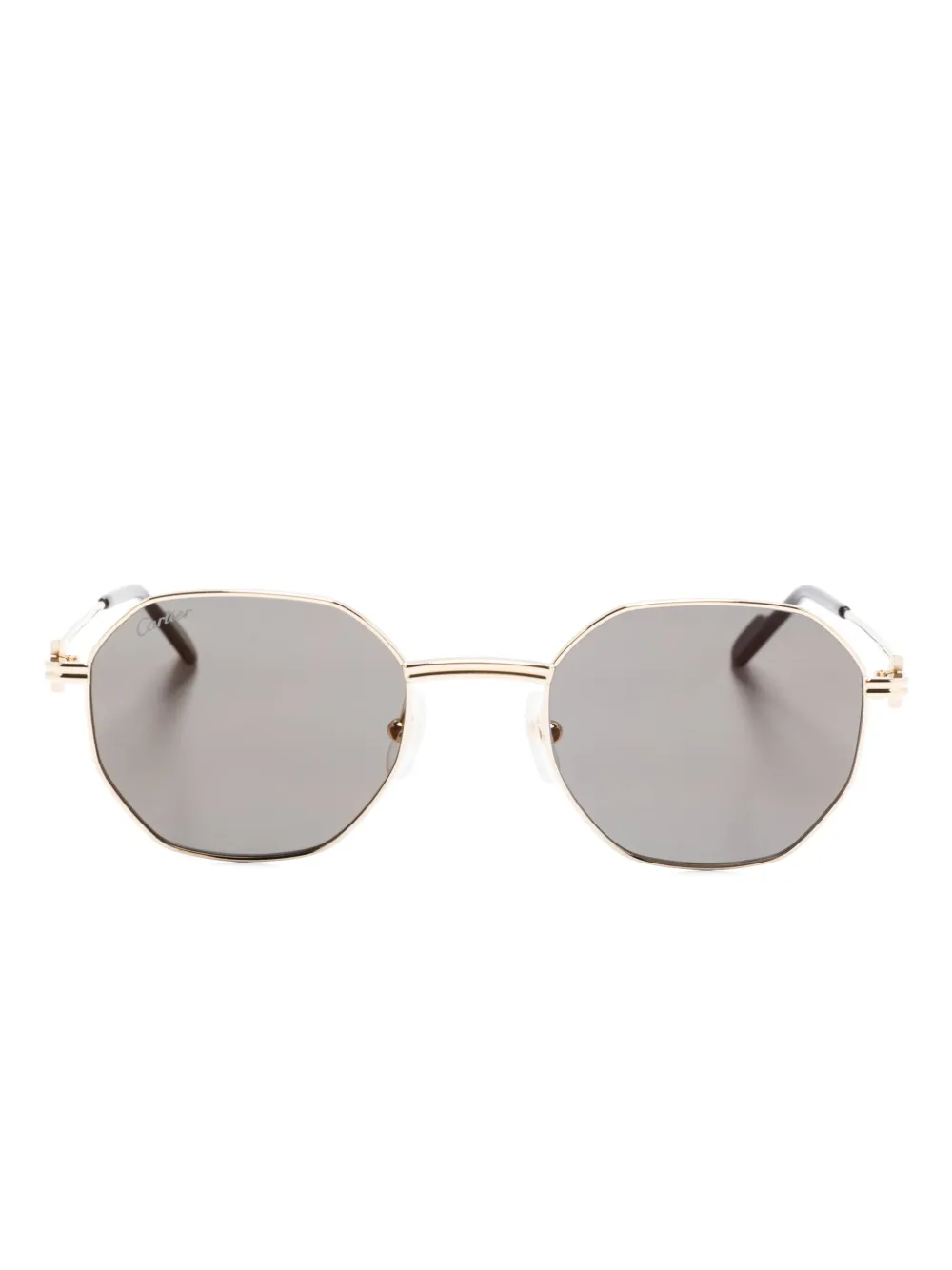 

Солнцезащитные очки CT0500S Cartier Eyewear, золотой