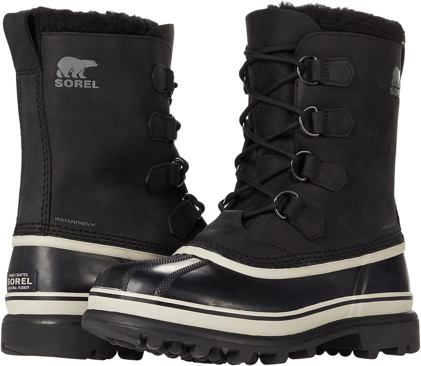 

Зимние ботинки Caribou SOREL, цвет Black/Dark Stone