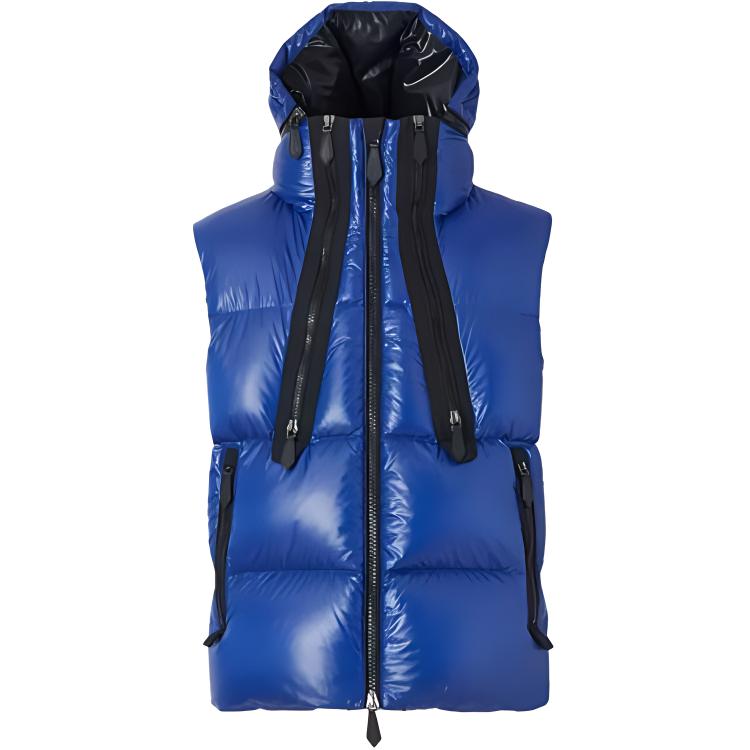 Куртка пуховая Burberry Ocean синий — фото 2