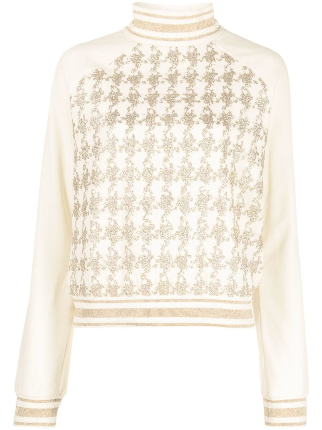 

Balmain толстовка с блестками, белый