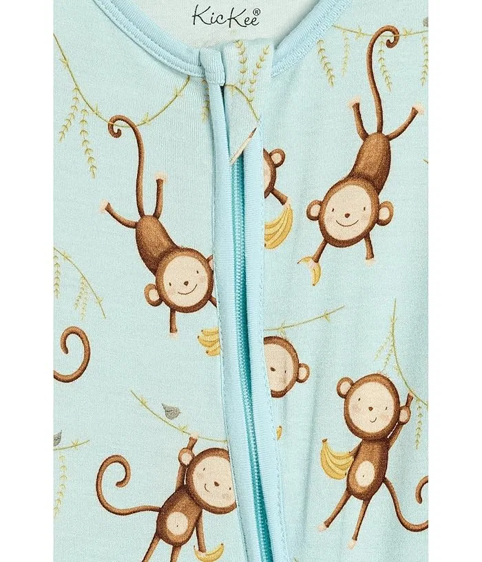 Комбинезон с принтом двухсторонняя молния Kickee Pants Kids, Natural Sports Gear — фото 3