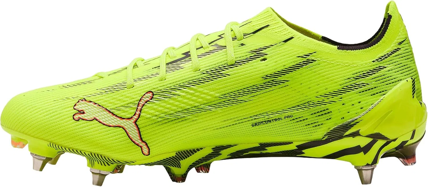 Мужские кроссовки PUMA Ultra 6 Ultimate Mx SG Unleash, Yellow — фото 2