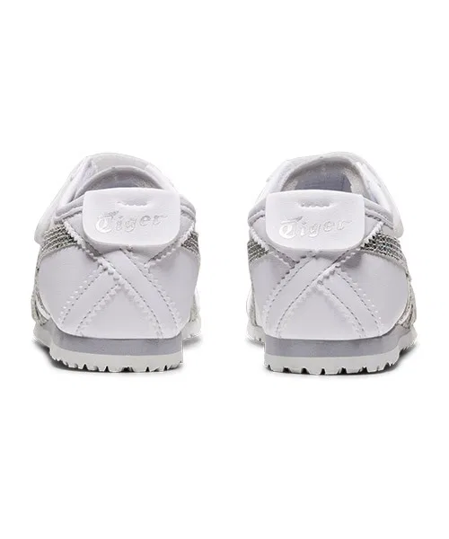 Детские кроссовки Onitsuka Tiger MEXICO 66 KIDS серебристо-белые — фото 3