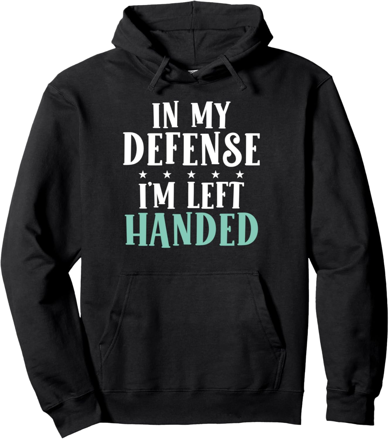 

В свою защиту скажу, что я левша. Толстовка с надписью «Lifty Hoodie» Left Handers Gifts & Lefty Gifts, черный