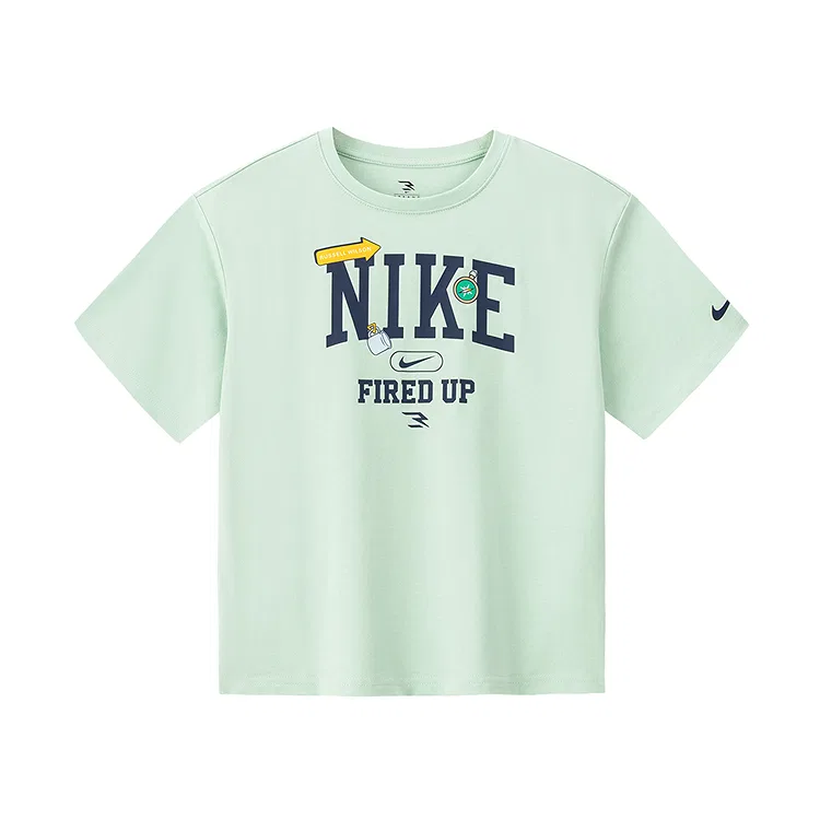Футболка 3Brand с коротким рукавом детская Nike, Aloe Vera Green