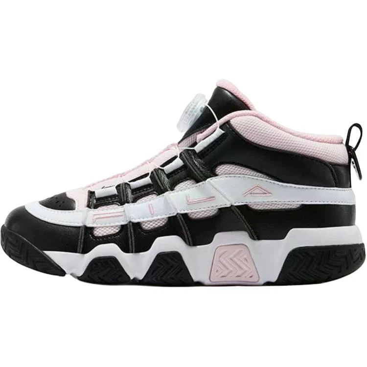 Кроссовки Heritage FHT для детей с защитой от скольжения и износа FILA KIDS, Black/Pu Mist Tender Powder-FBS