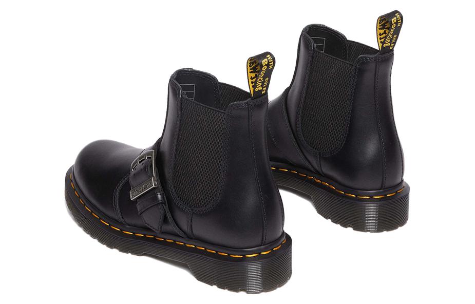 Мужские ботинки челси Dr.Martens 2976 кожаные с ремешком, черный — фото 4