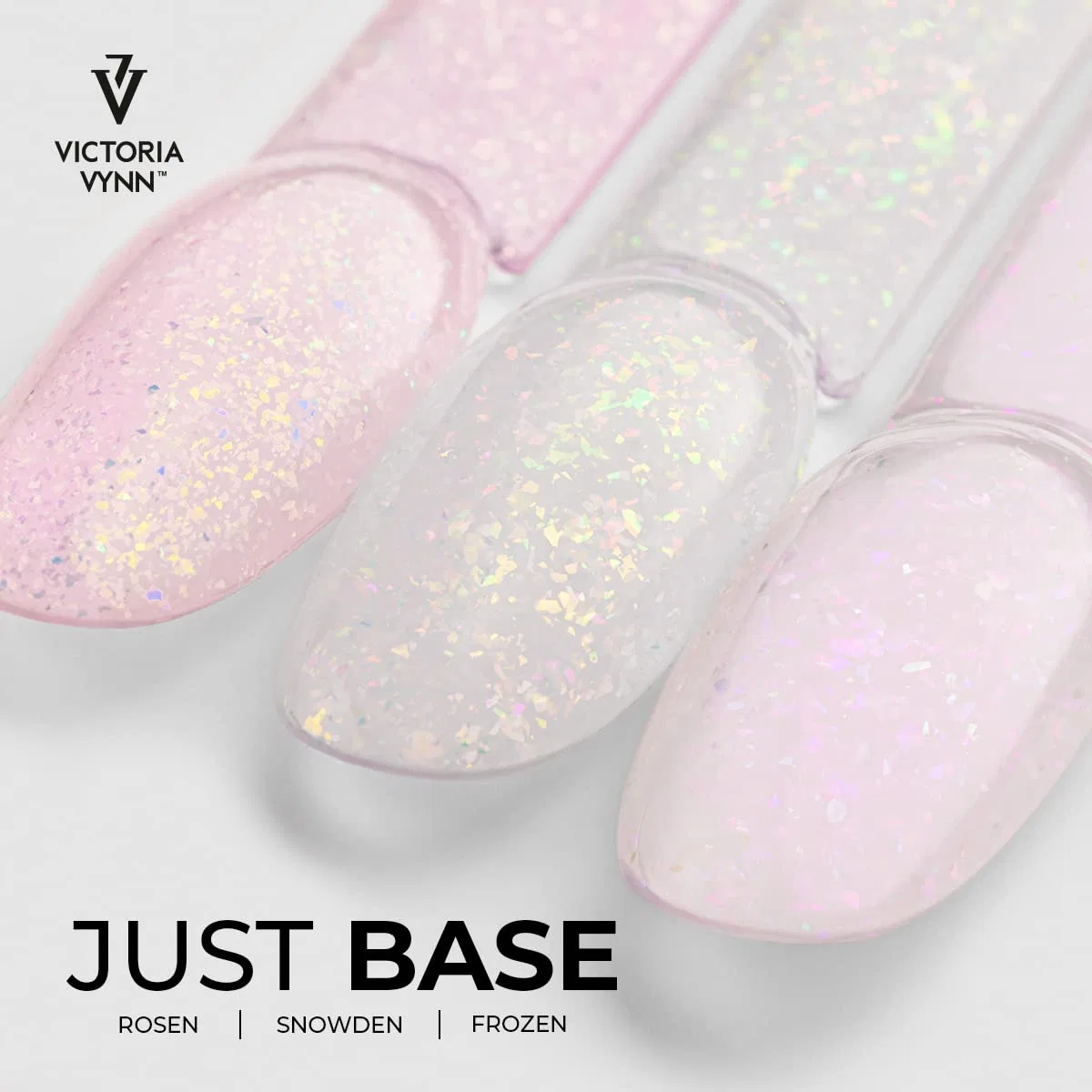 Гибридная гель-база для ногтей «Just Base FROSEN» от Victoria Vynn Victoria Vynn, 2-Pink — фото 4