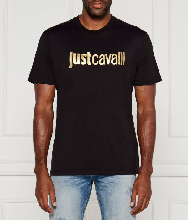 

Футболка Just Cavalli Regular Fit, черный