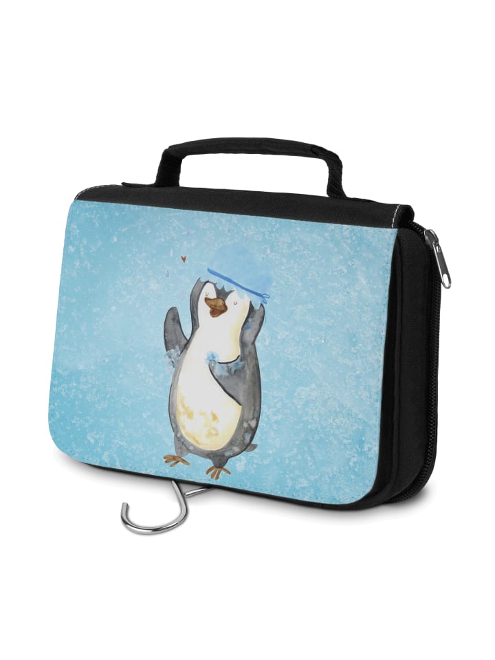 

Mr. & Mrs. Panda Косметичка Penguin с шапочкой для душа (без слогана) нежно-голубого цвета