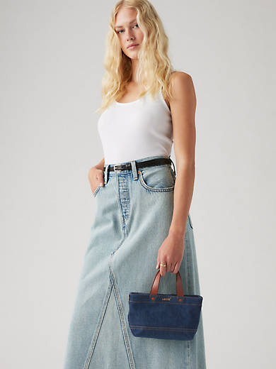 

Сумка-тоут Heritage Micro Levi's, цвет Rinse Blue