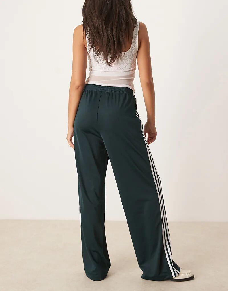 Спортивные брюки Adidas Originals Firebird зеленого цвета — фото 4