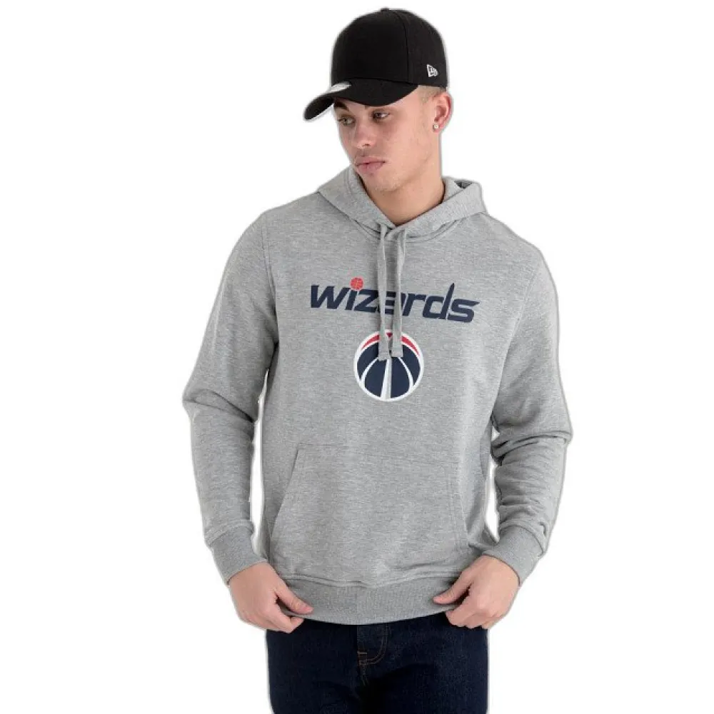 

Худи New Era NBA Regular Washington Wizards, серый