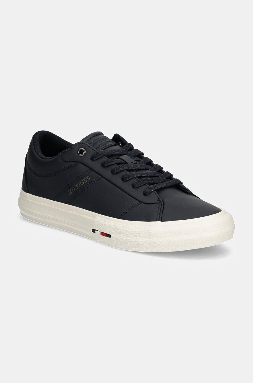 

Кроссовки Tommy Hilfiger TH HI VULC STREET RWB LTH LOW, темно-синий