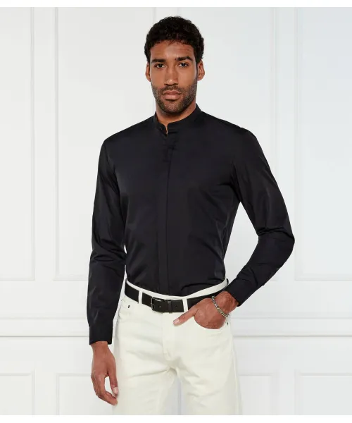 

Рубашка Калеба Slim fit Hugo, черный