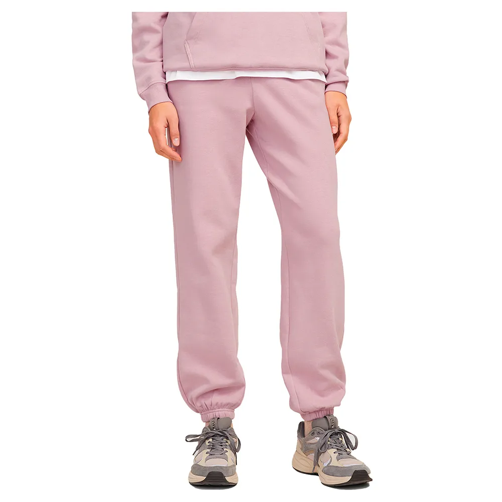 

Брюки Jack & Jones Abbie Relax Every Brush JJXX high waist, розовый