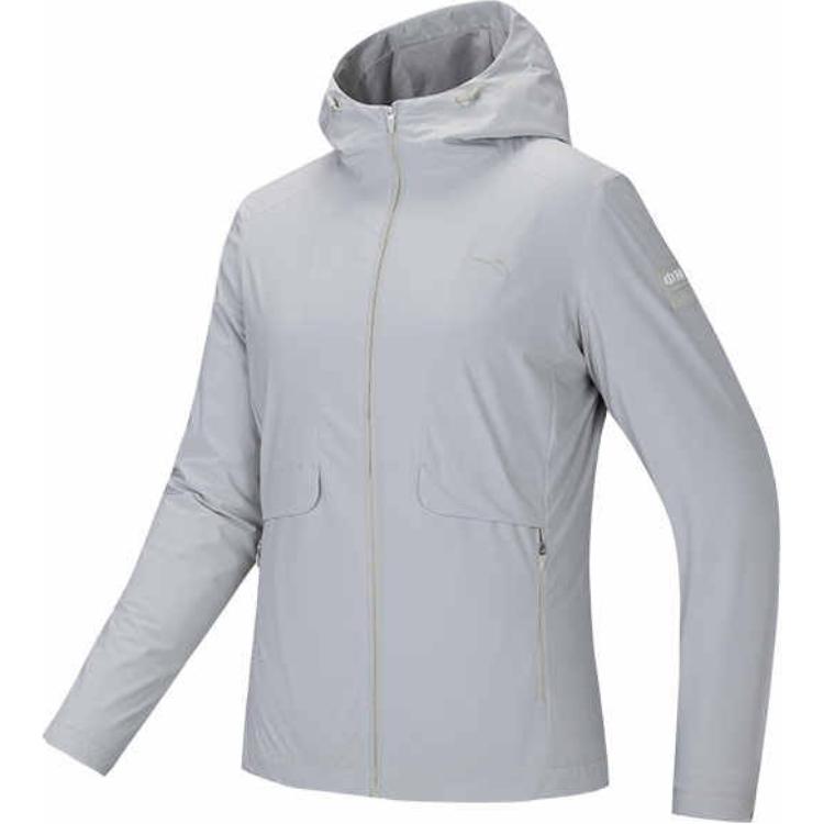 

ANTA Разнообразный тренировочный тренч женский песчаный дюна серый, Sand Dune Gray