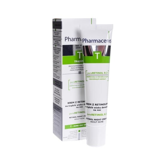 

Ночной крем с ретинолом, 40 мл Pharmaceris, T Pure Retinol 0,3