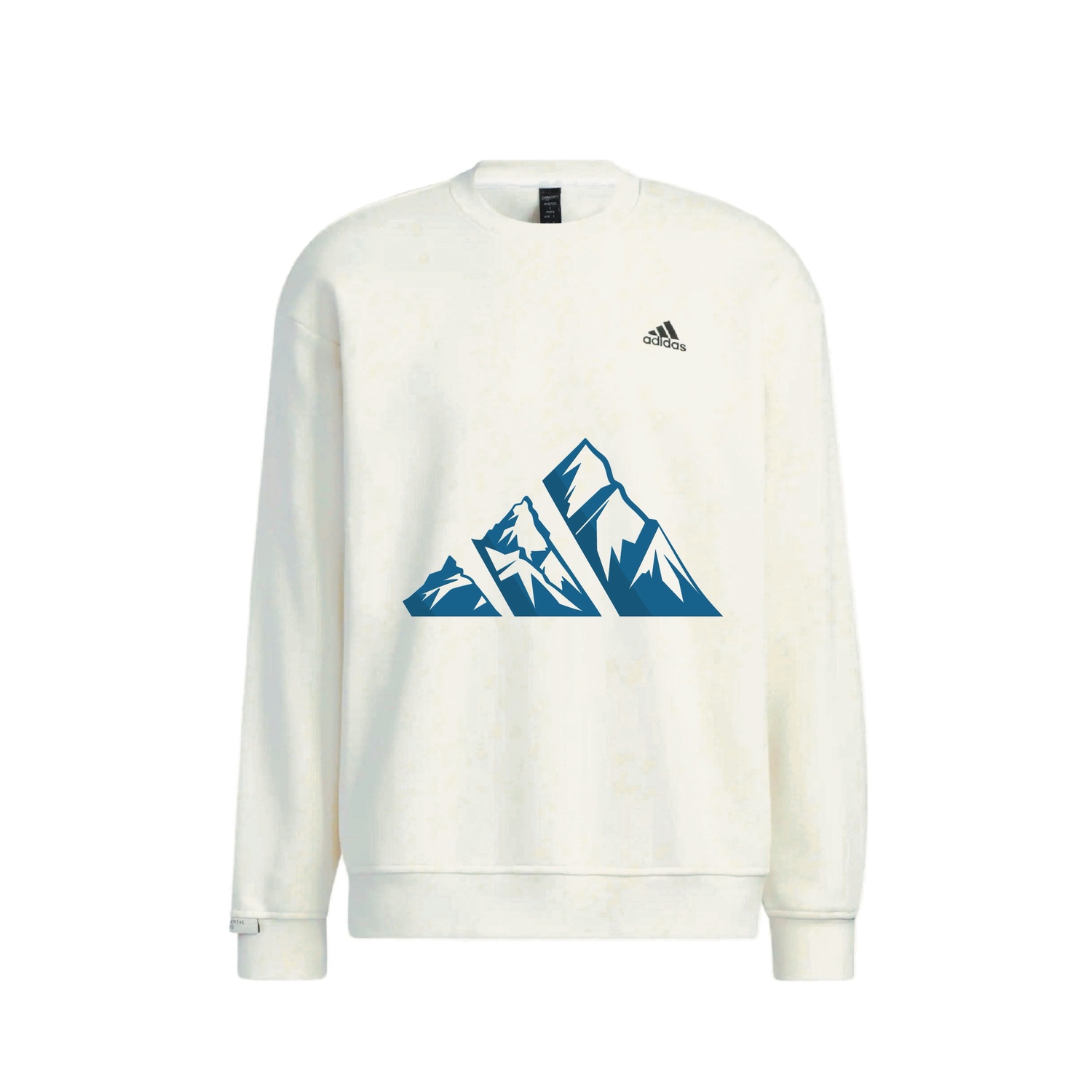 

Adidas Толстовки LABEL, унисекс, белые, с круглым вырезом, средней толщины, стандартного размера