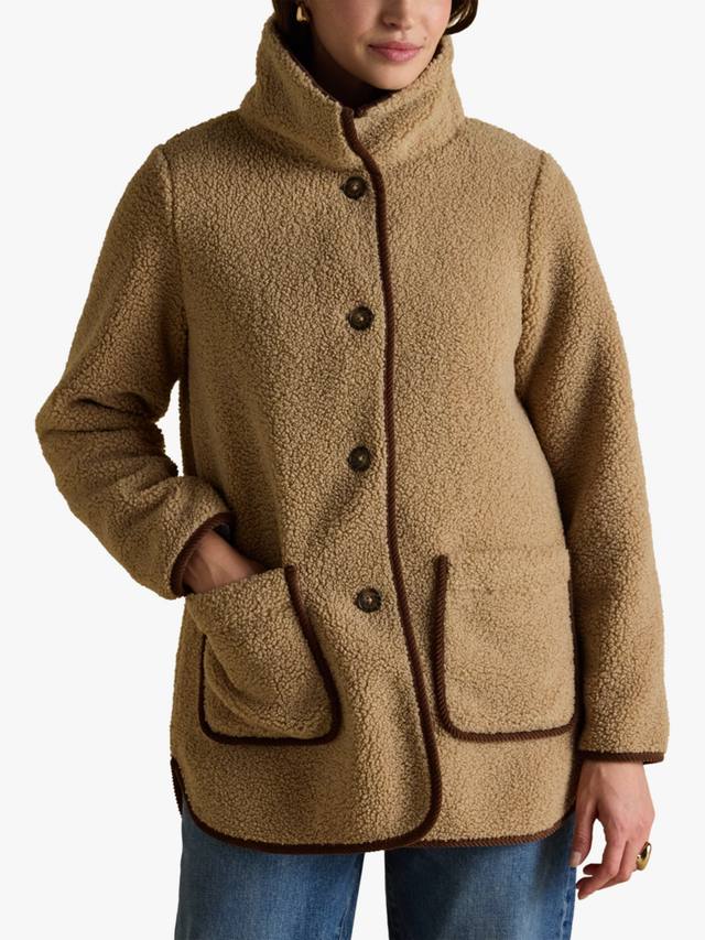 

Длинная флисовая куртка Joules, Light Taupe