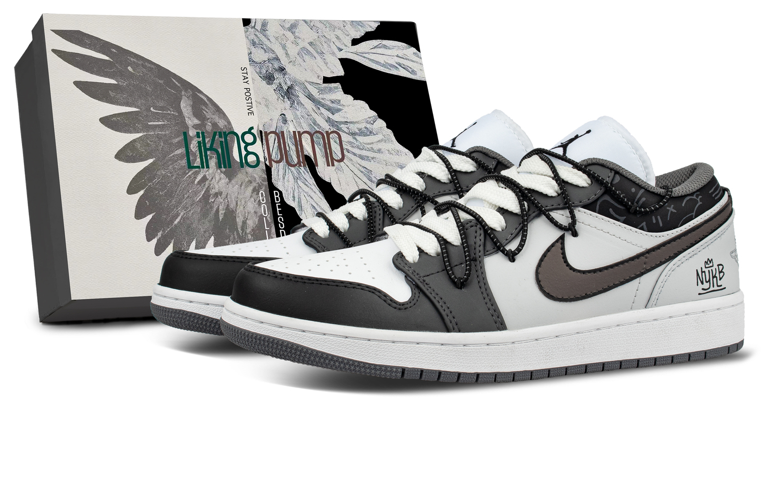 

Кроссовки Air 1 Thermal Coverage Low top Vintage Basketball Shoes Unisex Jordan, светлый коричневый