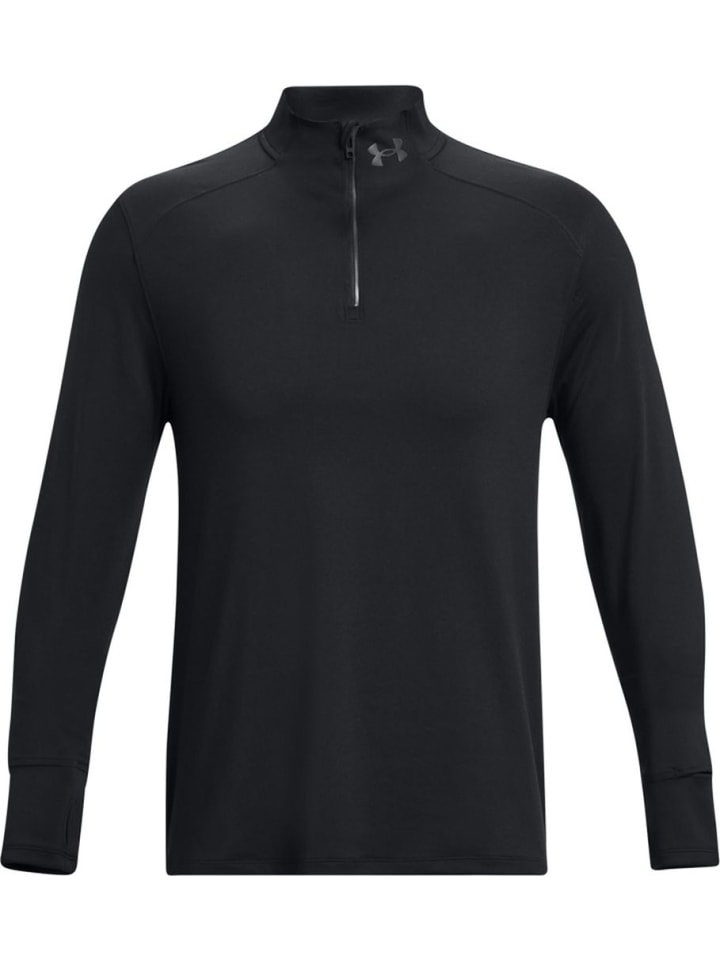 

Лонгслив Qualifier Run 1/4 Zip Under Armour, черный