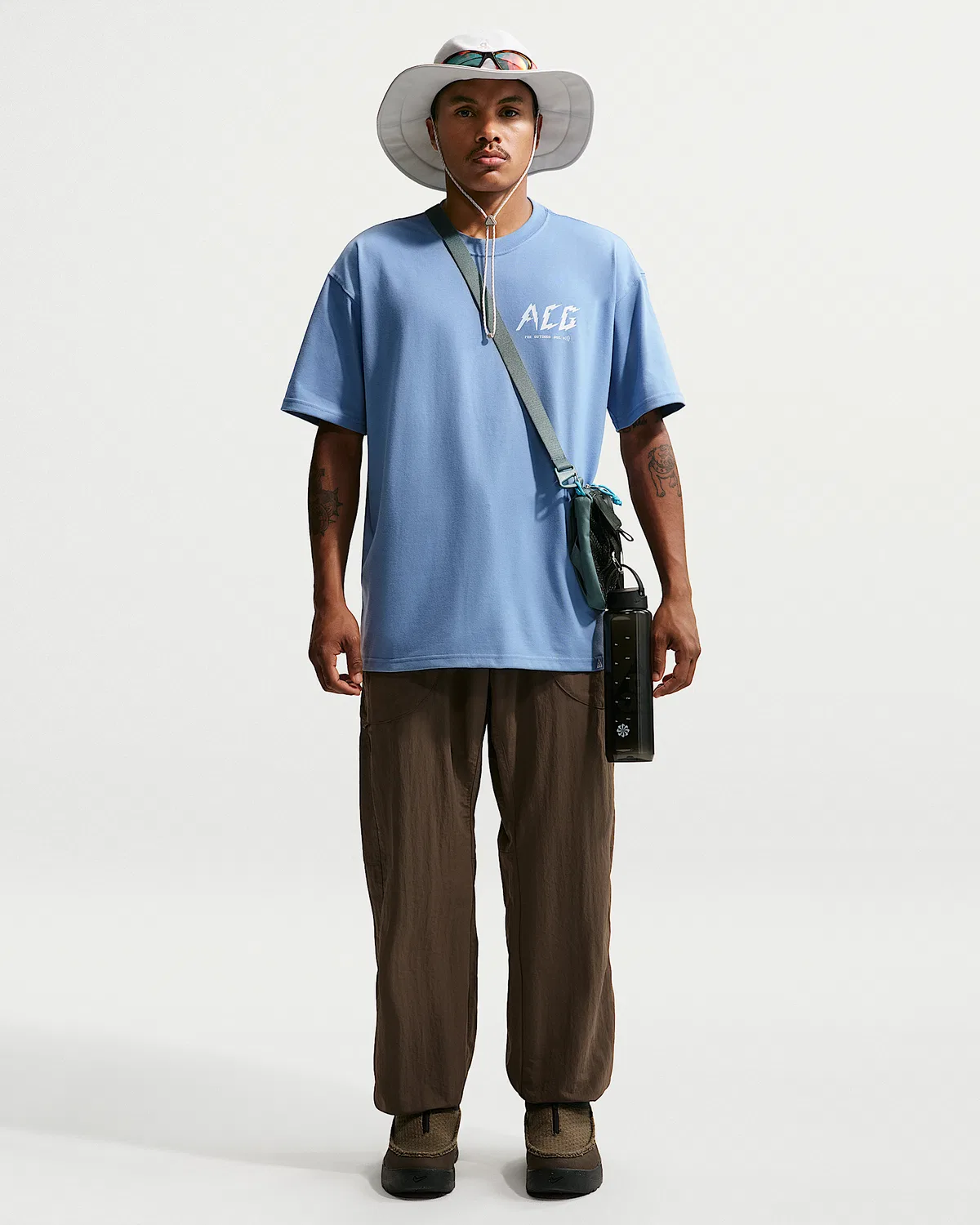 Мужская футболка Dri-FIT Nike ACG, Work Blue — фото 4