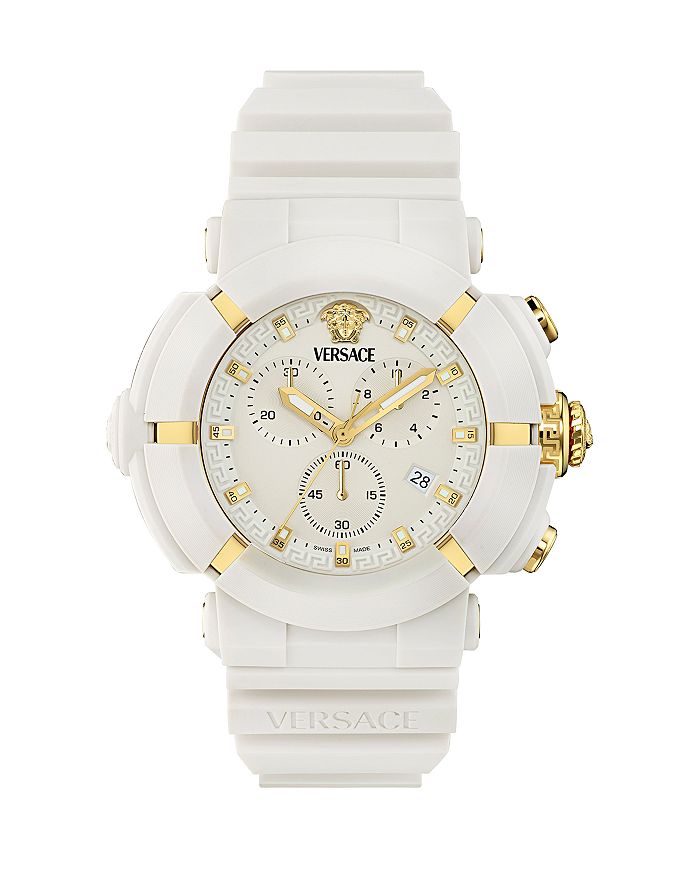 

Real Active Chronograph Watch, 45mm Versace, белый