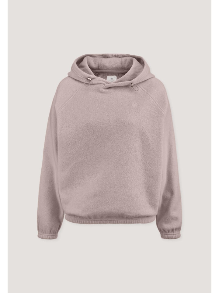 

Мягкая флисовая толстовка светло-лилового цвета Hessnatur