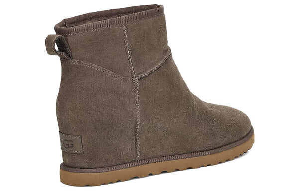 Ботинки зимние UGG, кофейный — фото 4
