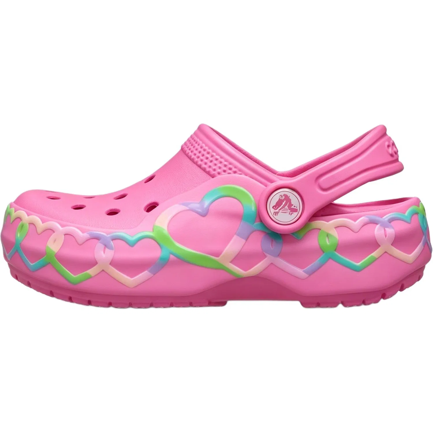 Ботинки для малышей Crocs розовые