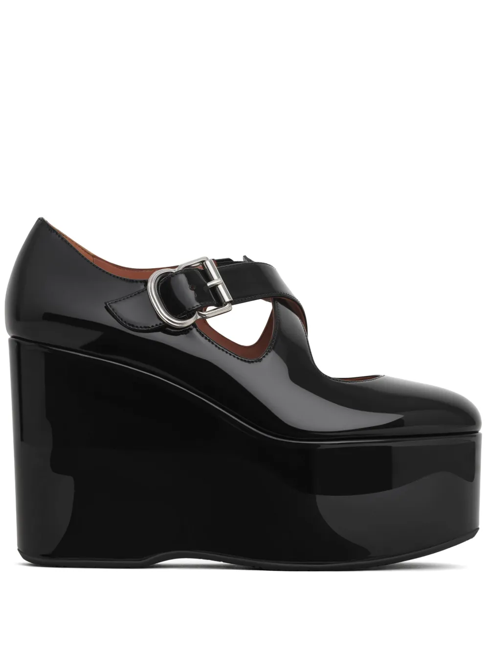 Туфли на танкетке Alaïa, черный