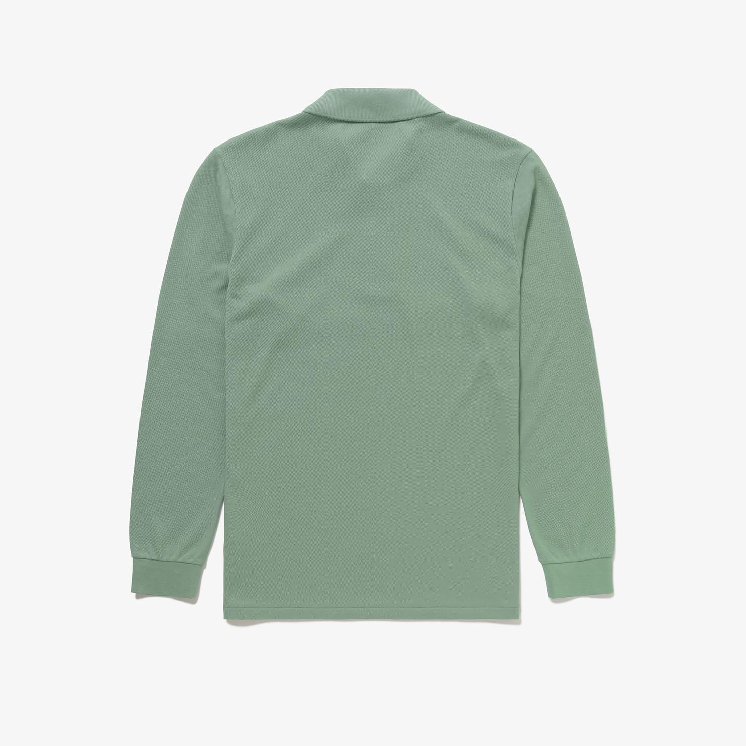 Официальная поло-рубашка Lacoste Original Fit с длинным рукавом, модель L1312, шалфейно-зеленый — фото 2