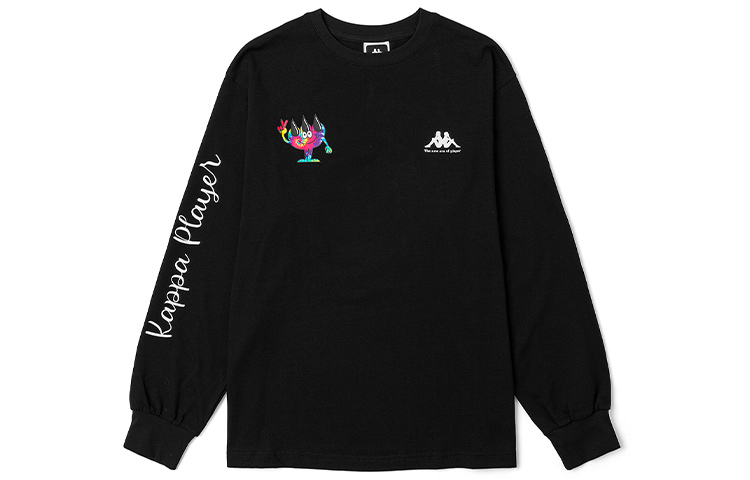 

Унисекс худи Kappa, черный-990