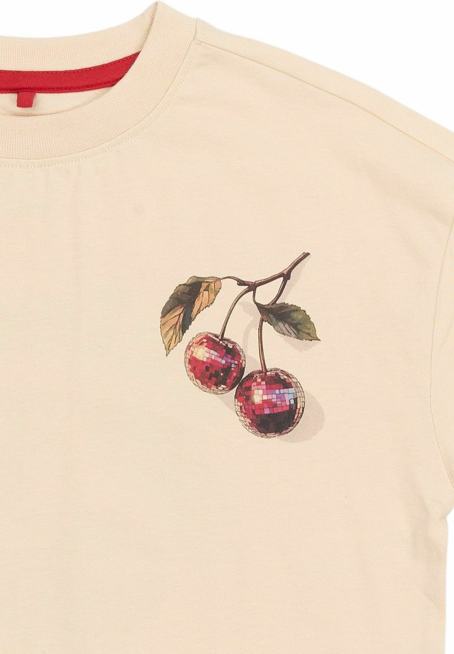 Футболка The New Print T-shirt, Gardenia/Beige — фото 4
