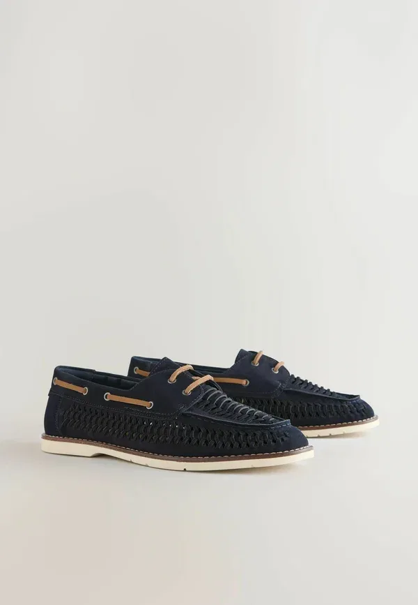Туфли-лодочки Next, navy, синие — фото 4