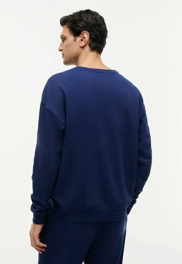 Основной логотип, спортивная пижамная футболка для отдыха Tommy Hilfiger, Preppy Navy — фото 3
