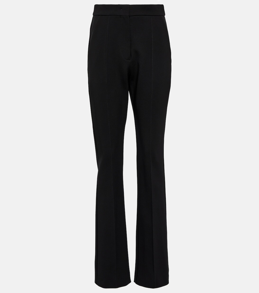 

Прямые брюки Lari со средней посадкой MAX MARA, черный